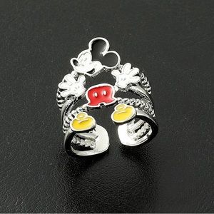New in packaging, Mickey Mouse ring, adjustable